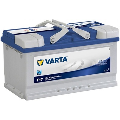 ACCUMULATEUR VARTA BLUE 80AH 740A F17 - milautoparts.fr