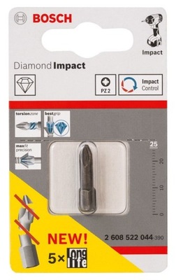 BOSCH bit diamentowy Diamond Impact PZ2 25mm