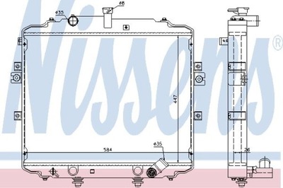 RADIATOR WATER HYUNDAI H1 CARGO H100 253104F400 253104F200 253104F210 NEW CONDITION - milautoparts-fr.ukrlive.com