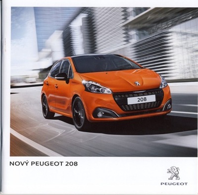 Peugeot 208 prospekt mod 2016 Czechy - milautoparts-fr.ukrlive.com