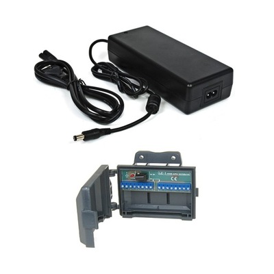 Zasilacz impulsowy 6A 12V z rozdz. LZ-1 do 8 kamer