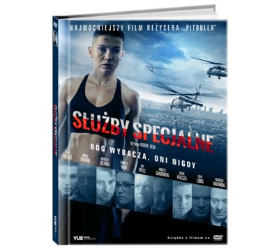 SŁUŻBY SPECJALNE ( PATRYK VEGA ) DVD+KSIĄŻKA FOLIA