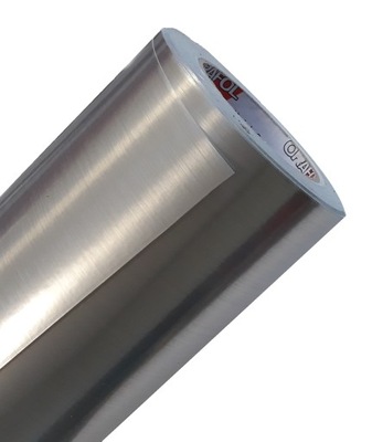 OKLEINA INOX szczotkowana srebrna 50x100cm