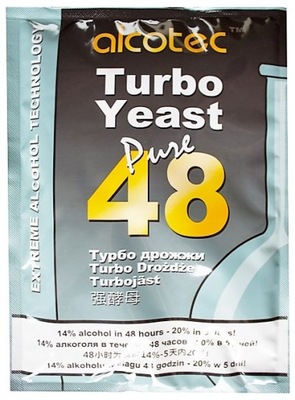 Drożdże gorzelniczee Alcotec 48 Turbo yeast Pure