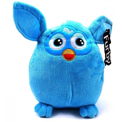 HASRBO PLUSZOWY NIEBIESKI FURBY 15cm MASKOTKA