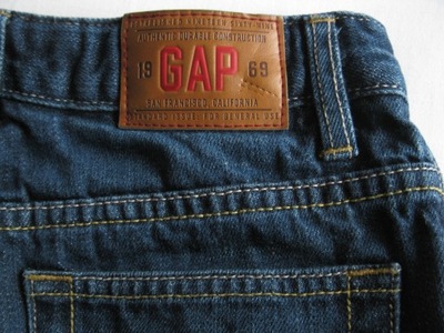 GAP jeansy STRAIGHT FIT rurki 10-11 lat