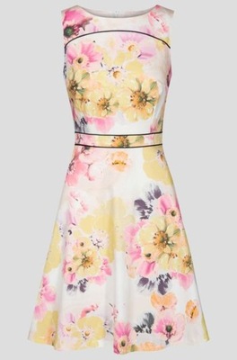 ORSAY - piękna sukienka w kwiaty - 40
