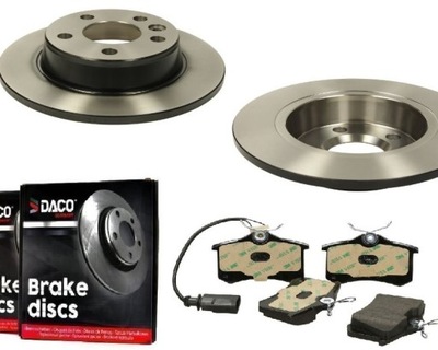 2 DISCS +BRAKE PADS REAR REAR FORD GALAXY MKI 96-2010 - milautoparts-fr.ukrlive.com