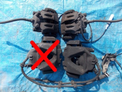 Суппорт тормозной левый правый перед задняя e84 x1 2.0d фото №1