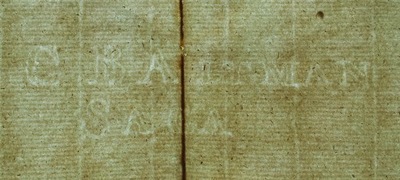 Stary papier czerpany XVIII wiek Sagan Żagań 75