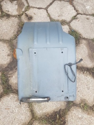 Крила zakole бризковик підкрилок ліва daf 45 lf фото №1