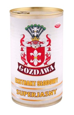 Ekstrakt słodowy Gozdawa Super jasny 1,7 kg