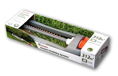 Kompaktowy ogrodowy zraszacz oscylacyjny BRADAS