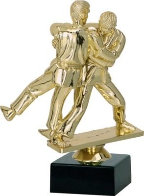 statuetka JUDO ZAPASY 18cm + grawerka GRATIS
