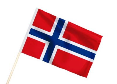 Norwegia Flaga 150x90 cm Flagi Norwegii NA TUNEL
