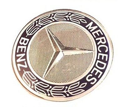 LOGO EMBLEMAT ZNACZEK MERCEDES NIEBIESKIE TŁO