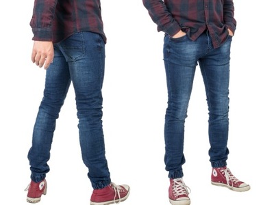 Spodnie Męskie Jeansy ze Ściągaczami 2901 r 92 cm