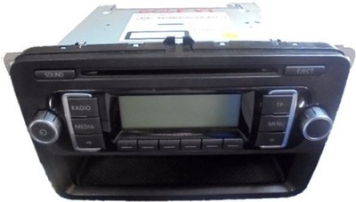 VW GOLF VI RADIO PANASONIC CD MP3 5K0035156  