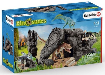 SCHLEICH Dinosaurs 41461 Dinozaury z jamą