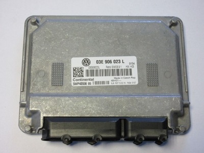 VW POLO 1,2 COMPUTER CONTROL UNIT ENGINE 03E906023L - milautoparts-fr.ukrlive.com