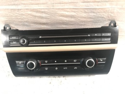 Bmw 7 f01 панель радио кондиционера климат-контроль фото №1