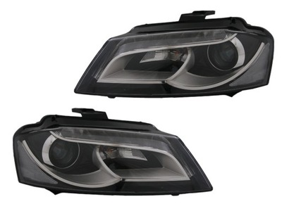 REFLEKTOR LAMPA XENON LOOK LED AUDI A3 8P0 LIFT