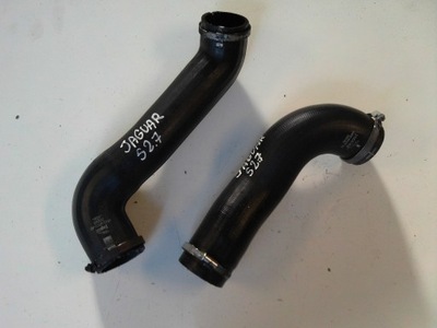 Jaguar s type рестайлінг  2.7d патрубок turbo інтеркулер фото №1