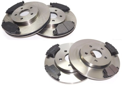 DISCS PADS FRONT +TYL FORD MONDEO III MK3 04-07 - milautoparts-fr.ukrlive.com