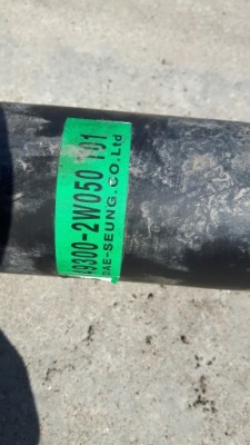 Hyundai santa fe iii 2,2d 49300-2w500 wal привідний фото №1