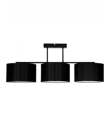 Nowoczesna lampa wisząca plafon abażur 3x60W LED