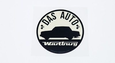 AUTOCOLLANT DAS AUTO WARTBURG IFA DDR KLASYK - milautoparts-fr.ukrlive.com