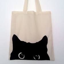 Bawełniana torba ~ Kot