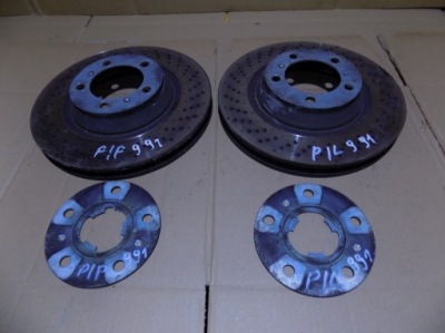 Porsche 13r 911 991 тормозные диски диск перед передняя l фото №1