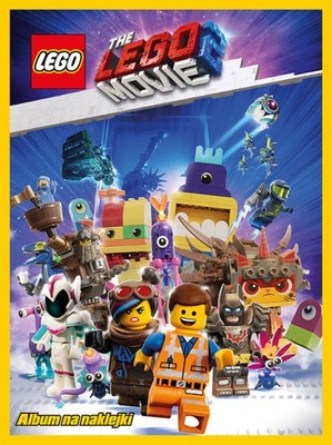 Album na naklejki Lego Movie zestaw startowy 10 naklejek