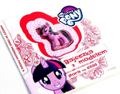 KSIĄŻKA KUCYKI PONY Z ZABAWKĄ PORA NA CZAS