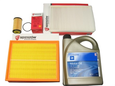 Набор фильтров opel astra h 1 8 140km фото №1