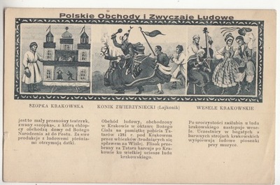 ETNOGRAFIA ZWYCZAJE LUDOWE SZOPKA LAJKONIK KRAKÓW
