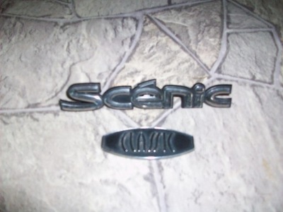 RENAULT SCENIC EMBLEM SIGN REAR - milautoparts-fr.ukrlive.com