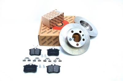 DISCS 232MM PADS REAR SKODA ROOMSTER 2006-2015R - milautoparts-fr.ukrlive.com