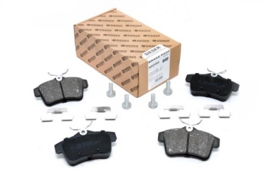 Тормозные колодки тормозные задняя peugeot 5008 i 2009-2017 r. фото №1