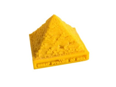 Piramida - Druk drukowanie 3d wydruk