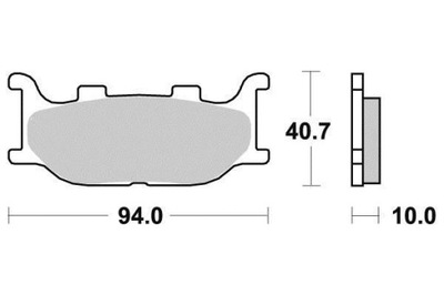 SABOTS DE FREIN DE FREIN MAJESTY 400 TMAX T-MAX 500 YAMAHA - milautoparts.fr