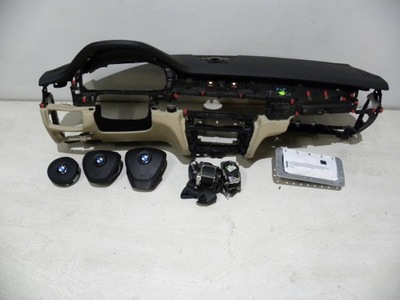 Bmw f15 x5 x6 панель приладів oyster консоль подушка безпеки ремені фото №1