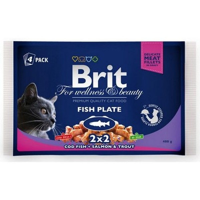 Brit premium 4x100g fish plate