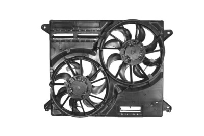 Новый вентилятор ford edge 2,0 2,7 3,5 b 14 15 16- фото №1