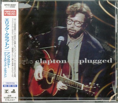 ERIC CLAPTON Unplugged`92 CD JAPAN Tears in Heaven