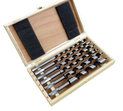 SADA vrtákov vŕtanie dreva vrtákov 6pcs. 230mm