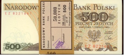 500 zł 1982 seria EZ