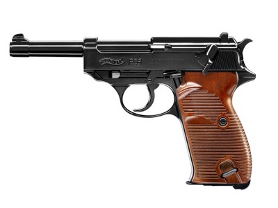 Wiatrówka CO2 pistolet Walther P38 4,5 mm BB Blow Back