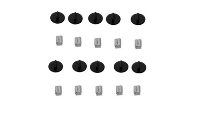 Кліпси захист двигуна mercedes a w169 2004- фото №1